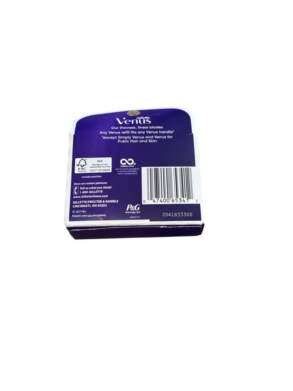Gillette Venus Swirl and Platinum Deluxe Smooth Women’s Razor Blades 4 COUNT - Picture 2 of 5